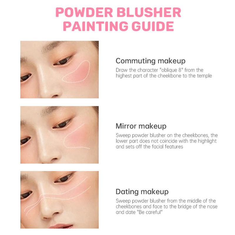 ✨✨Phấn Má Hồng Đơn Sắc Làm Sáng Tự Nhiên Cho Người Mới Bắt Đầu