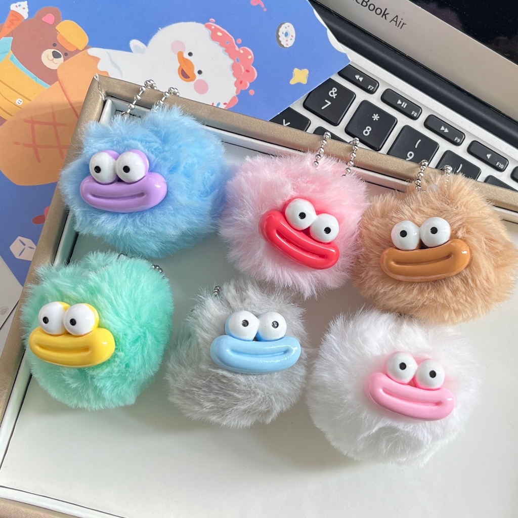 Móc Khóa Hình Xúc Xích Nhồi Bông Ngộ Nghĩnh