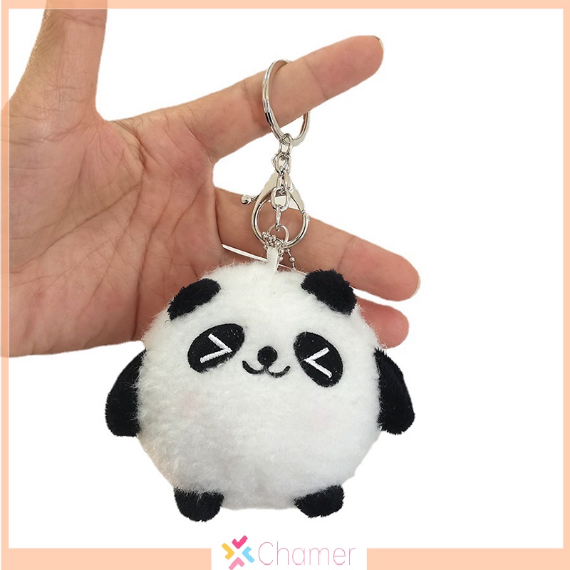 Móc Khóa Hình Gấu Trúc Nhồi Bông mini Dễ Thương Mới