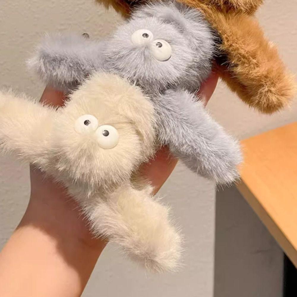 Moilyvn Kẹp Tóc Hình Cá Mập Nhồi Bông Phong Cách Hàn Quốc Dễ Thương Dành Cho Nữ