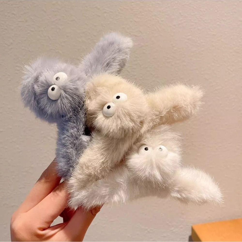 Moilyvn Kẹp Tóc Hình Cá Mập Nhồi Bông Phong Cách Hàn Quốc Dễ Thương Dành Cho Nữ