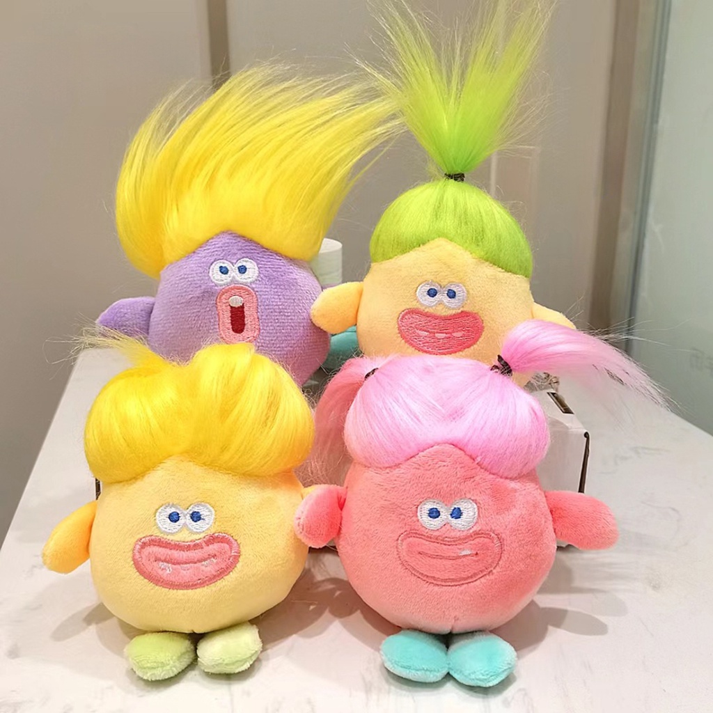 8cm Móc Khóa Hình Búp Bê Hoạt Hình Dễ Thương Dopamine Y2k Búp Bê Bông Mặt Dây Chuyền Búp Bê Móc Khóa Sang Trọng Quà Tặng Sinh Nhật Nữ