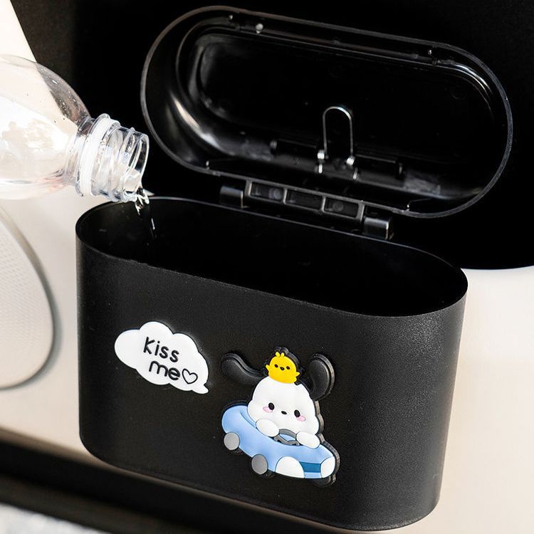 Hoạt Hình Thùng Rác Hình Cún Dễ Thương Cho Xe Hơi Giá Đỡ