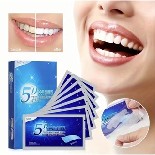 Miếng dán làm trắng răng 5d lâu trôi