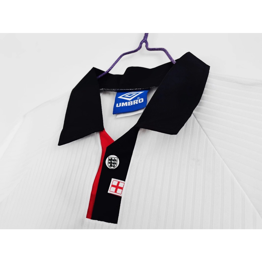 Áo Bóng Đá Tay Ngắn Nhanh Khô Phong Cách Anh Quốc vintage Mùa Giải 1998 Size s-Xl