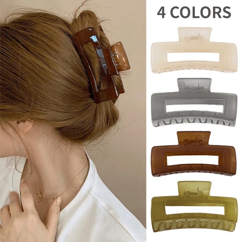 Kẹp tóc Acrylic C37 Phụ kiện lớn