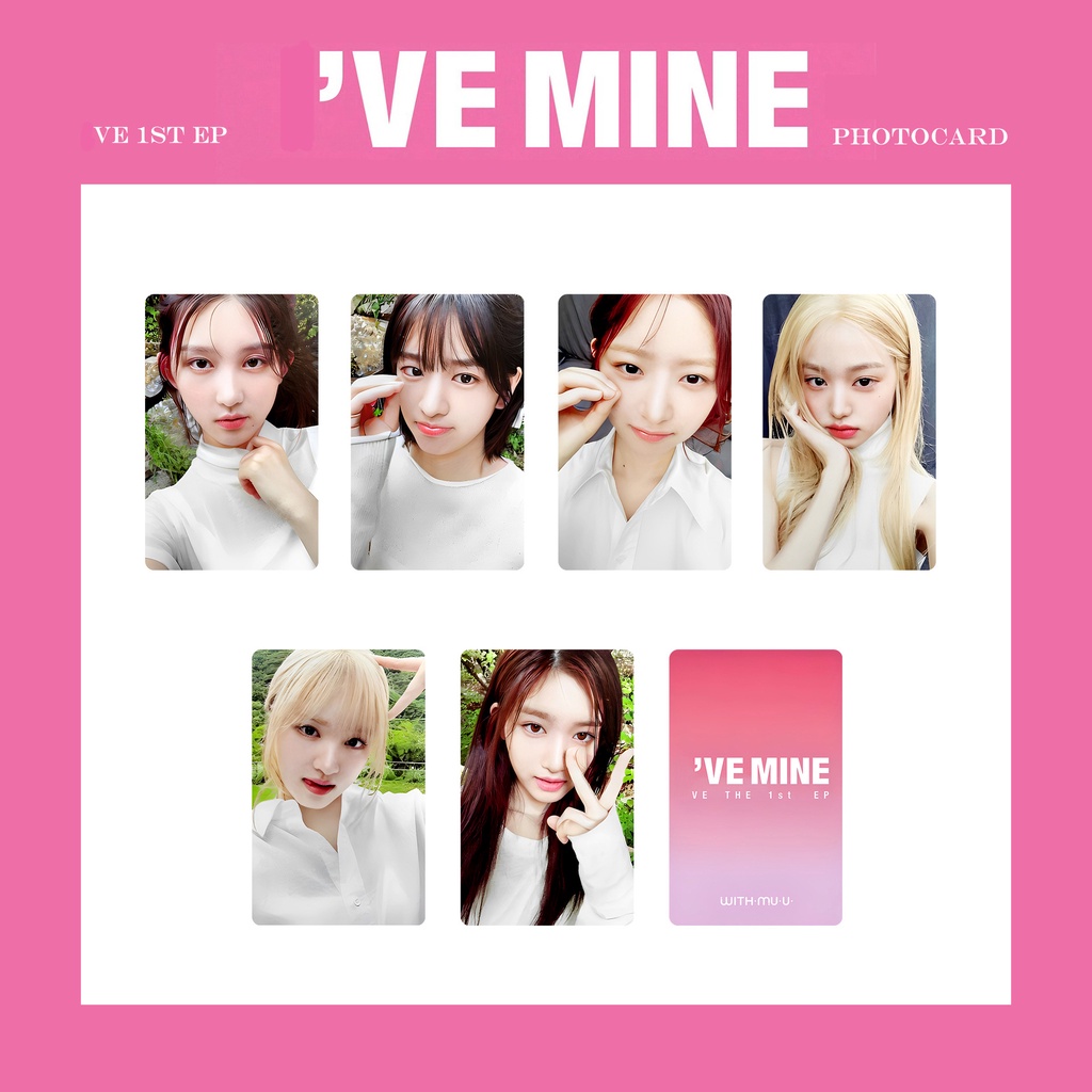 Bộ Sưu Tập Thẻ Hình Ca Sĩ Hàn Quốc I 'Ve mine 1st