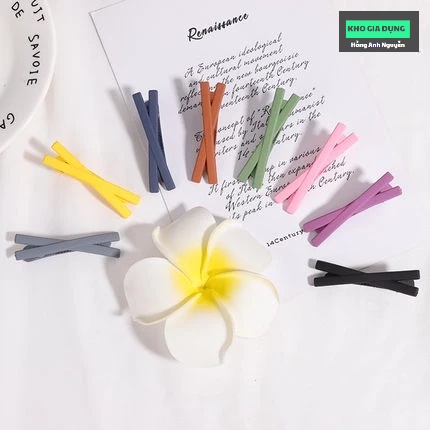 Kẹp cố định làm tóc chữ X, cố định tóc mái trang điểm, làm tóc phong cách hàn cho phái đẹp