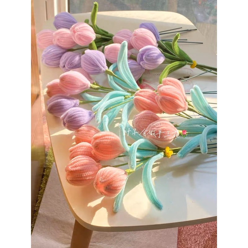 100 sợi Kẽm nhung, kẽm lông Sợi loại tốt làm hoa trang trí đồ chơi cho bé handmade chất lượng