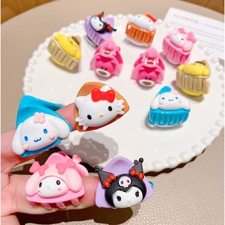 SANRIO Set 6 Kẹp Tóc Hình Cá Mập Dễ Thương