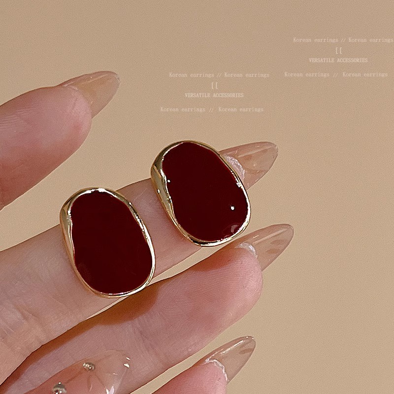 Khuyên Tai Phong Cách hong kong Cổ Điển Kiểu Mới 2024