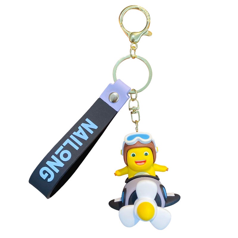 Móc Khóa Hình Rồng Bay Hoạt Hình Xinh Xắn