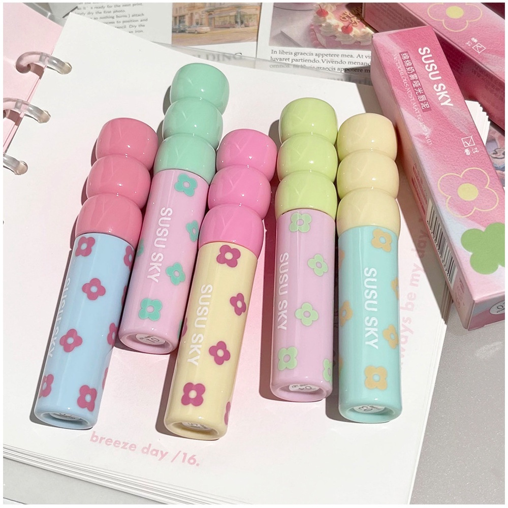 Susu Bộ Son Môi Màu Lì Tự Nhiên Lâu Trôi Không Dễ Phai