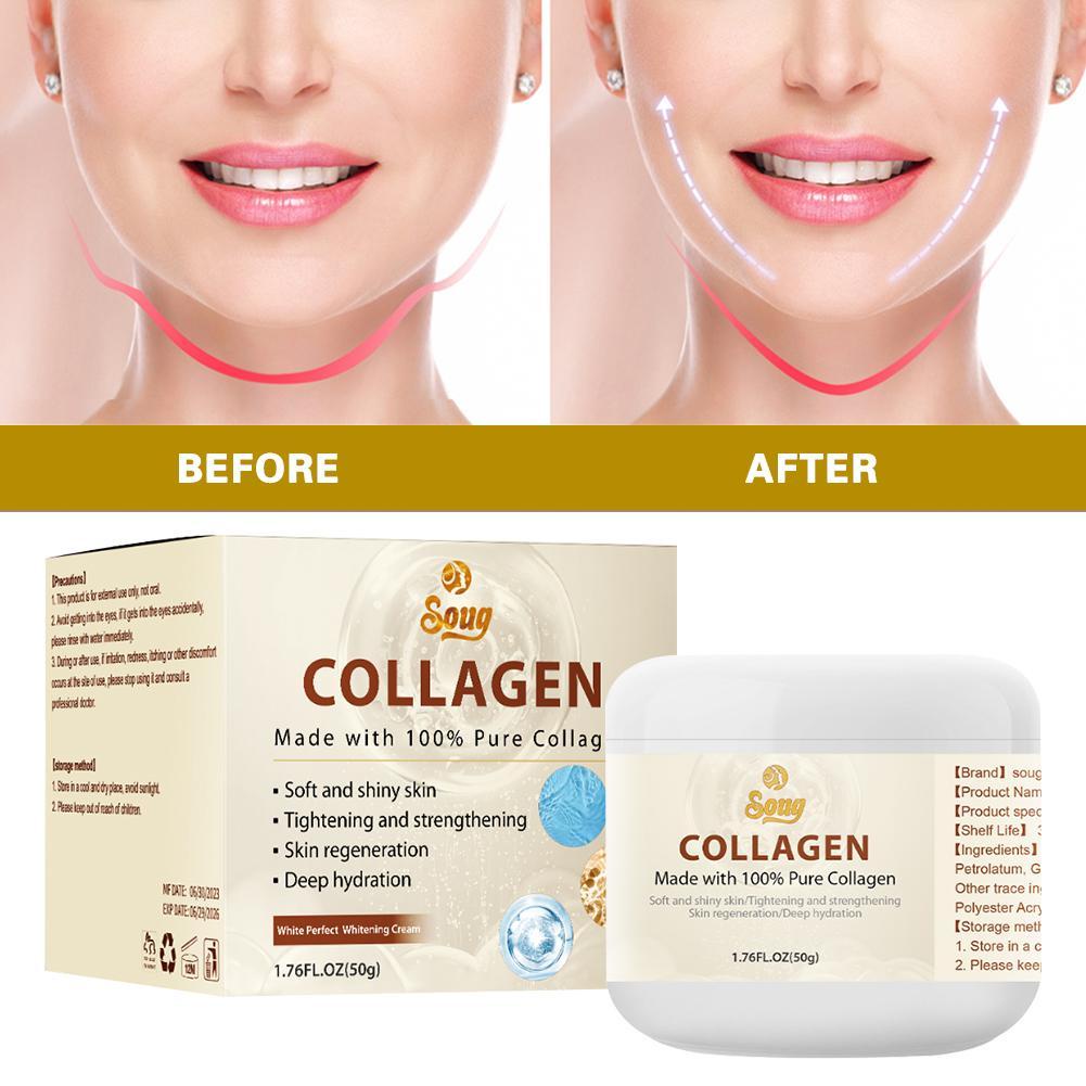 Soug Kem collagen Dưỡng Ẩm Nâng Cơ Săn Chắc Da Mặt