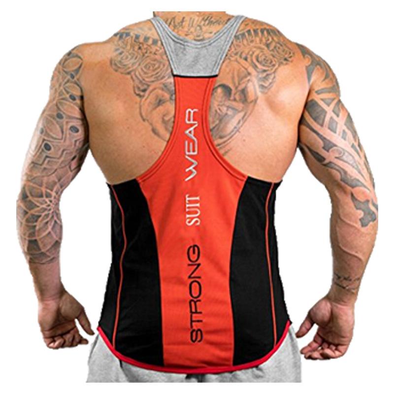 Áo Thun Thể Thao Sát Nách Co Giãn Thoáng Khí Hợp Thời Trang Cho Nam