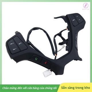 Nút điều khiển vô lăng xe hơi thay thế gaozuo523 cho hyundai i10 2014 2015 2016 2017