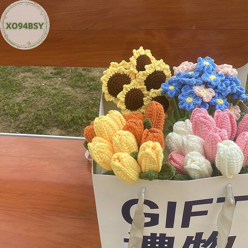 Bó Hoa tulip Giả xo94bsy Trang Trí Tiệc Cưới vn