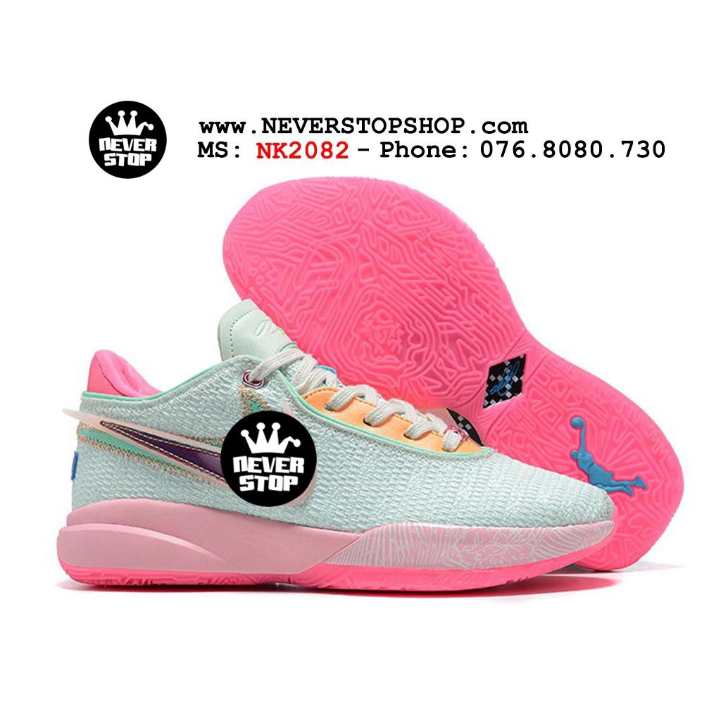 Giày LEBRON 20 TIME MACHINE nam tích hợp zoom chuyên bóng rổ indoor outdoor  | NeverStopShop.com