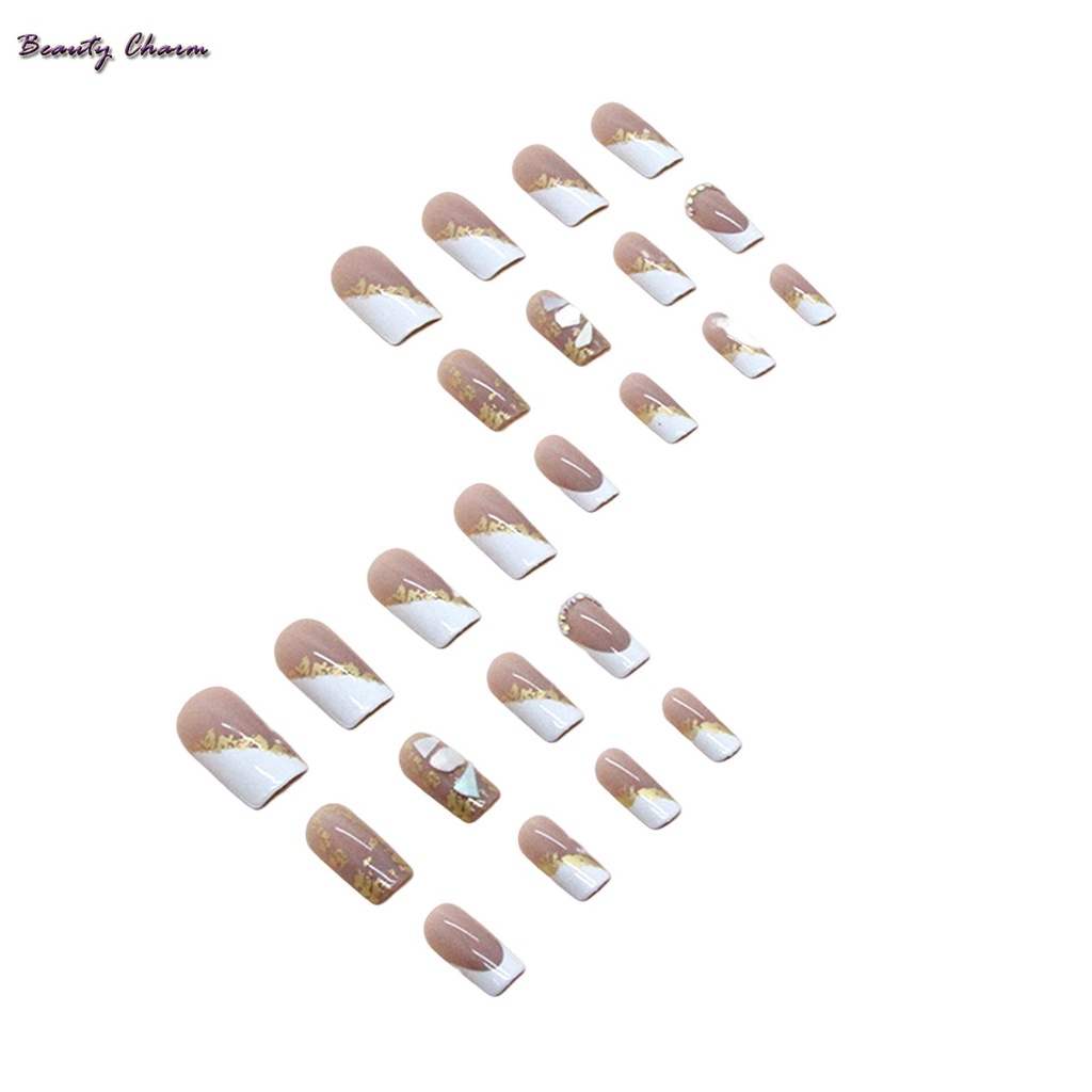 Móng Tay Giả Lá Vàng Siêu Bền Và Không Bao Giờ Xẻ Tà