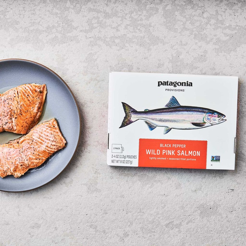 Cá hồi hoang dã ăn liền Wild Pink Salmon "Patagonia" 230g : 2 gói nguyên miếng