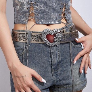 Thắt Lưng Da pu Phong Cách gothic Thời Trang Cho Nữ