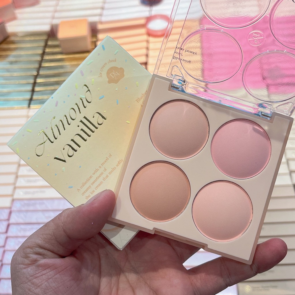 Bảng má hồng Dasique Blending Mood 4 ô