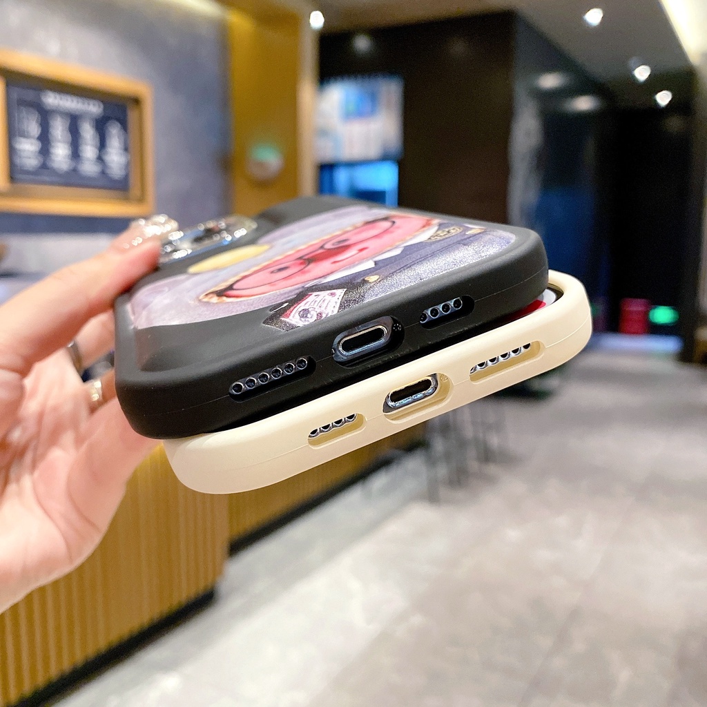Ốp Điện Thoại In Hình Hoạt Hình Dễ Thương Cho iphone 15 14 13 12 11 pro max xs xr 8 7 plus