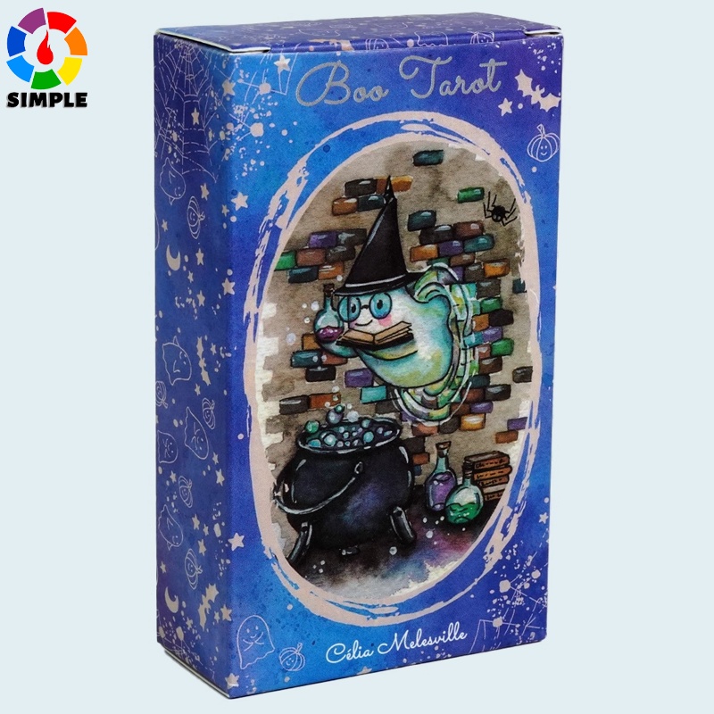 Boo Tarot by Celia Melesville 78 Cards English Fate Divination Tarot Cards