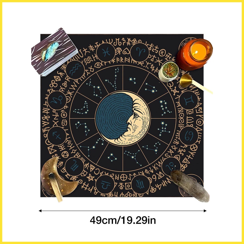 Khăn Trải Bàn tarot Chia Ngăn Trang Trí Phòng Khách kiavn