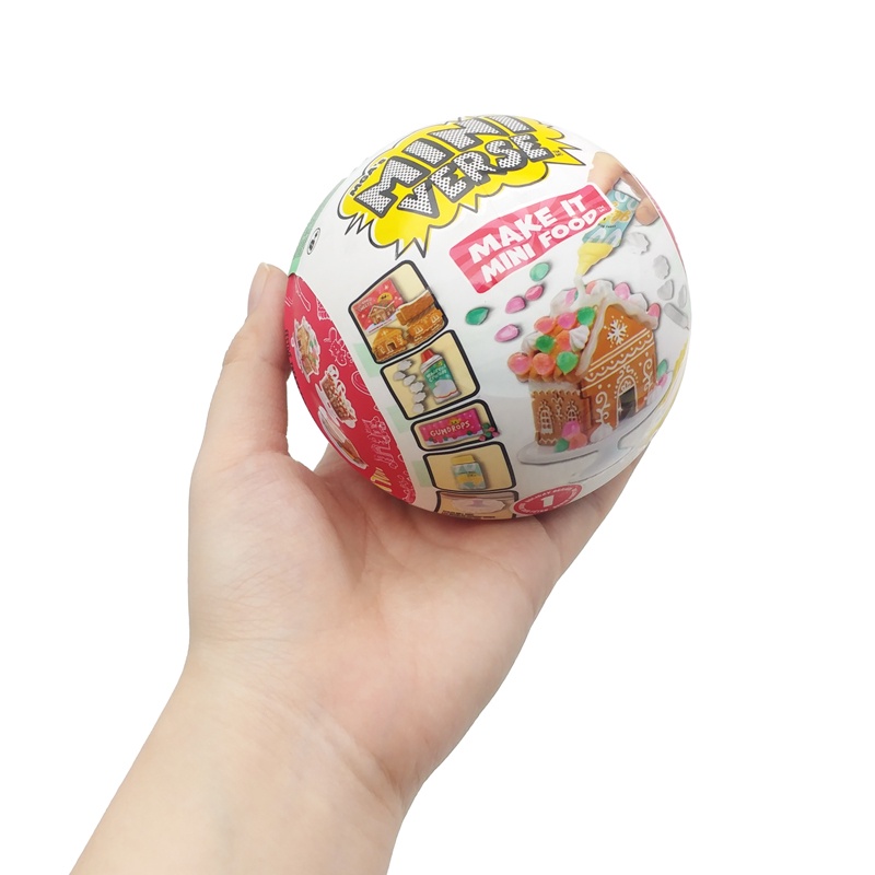 Đồ Chơi Bữa Tiệc Giáng Sinh 2023 Make It Mini Food - MINIVERSE 593782-EUC