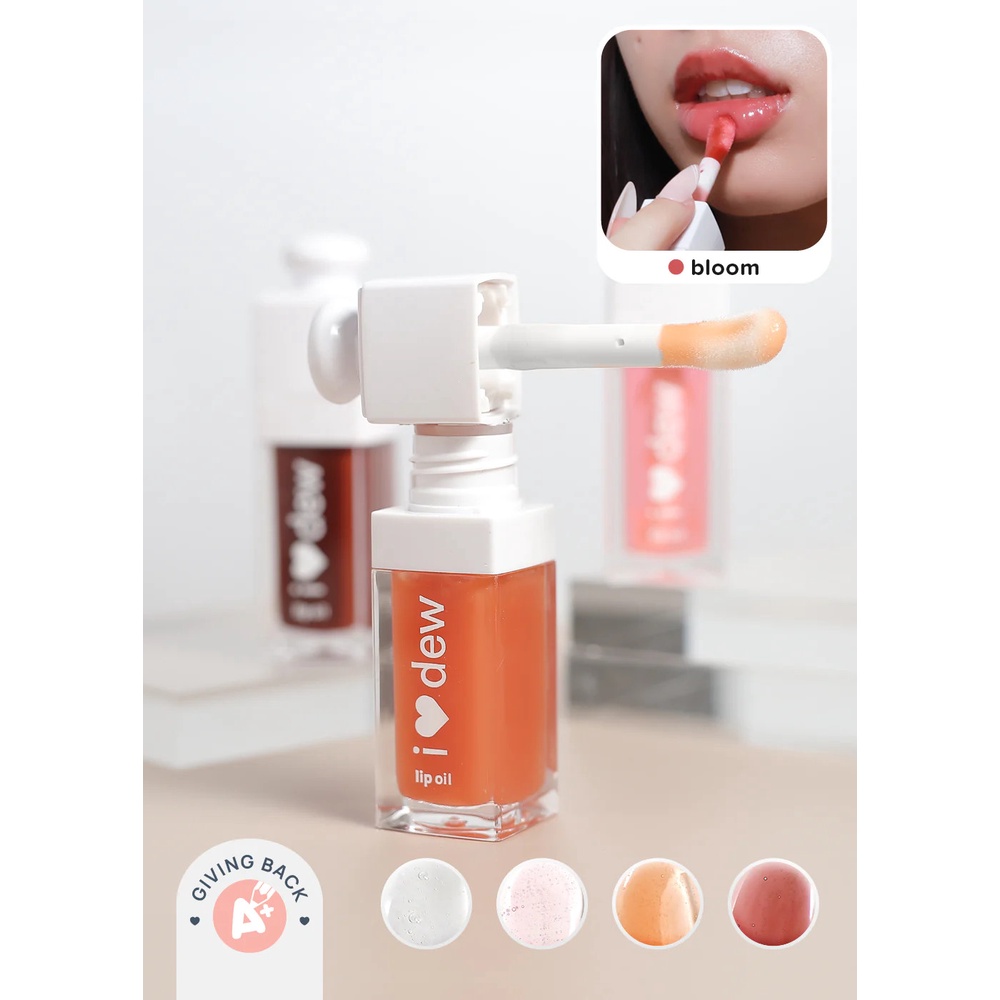 Son dưỡng dạng dầu AOA I HEART DEW LIP OIL