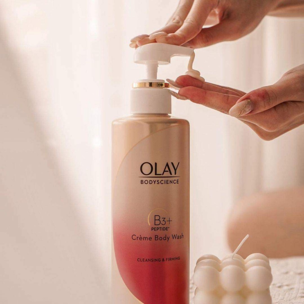 Sữa tắm dưỡng trắng da Olay Body Science B3+ 500ml Thái Lan