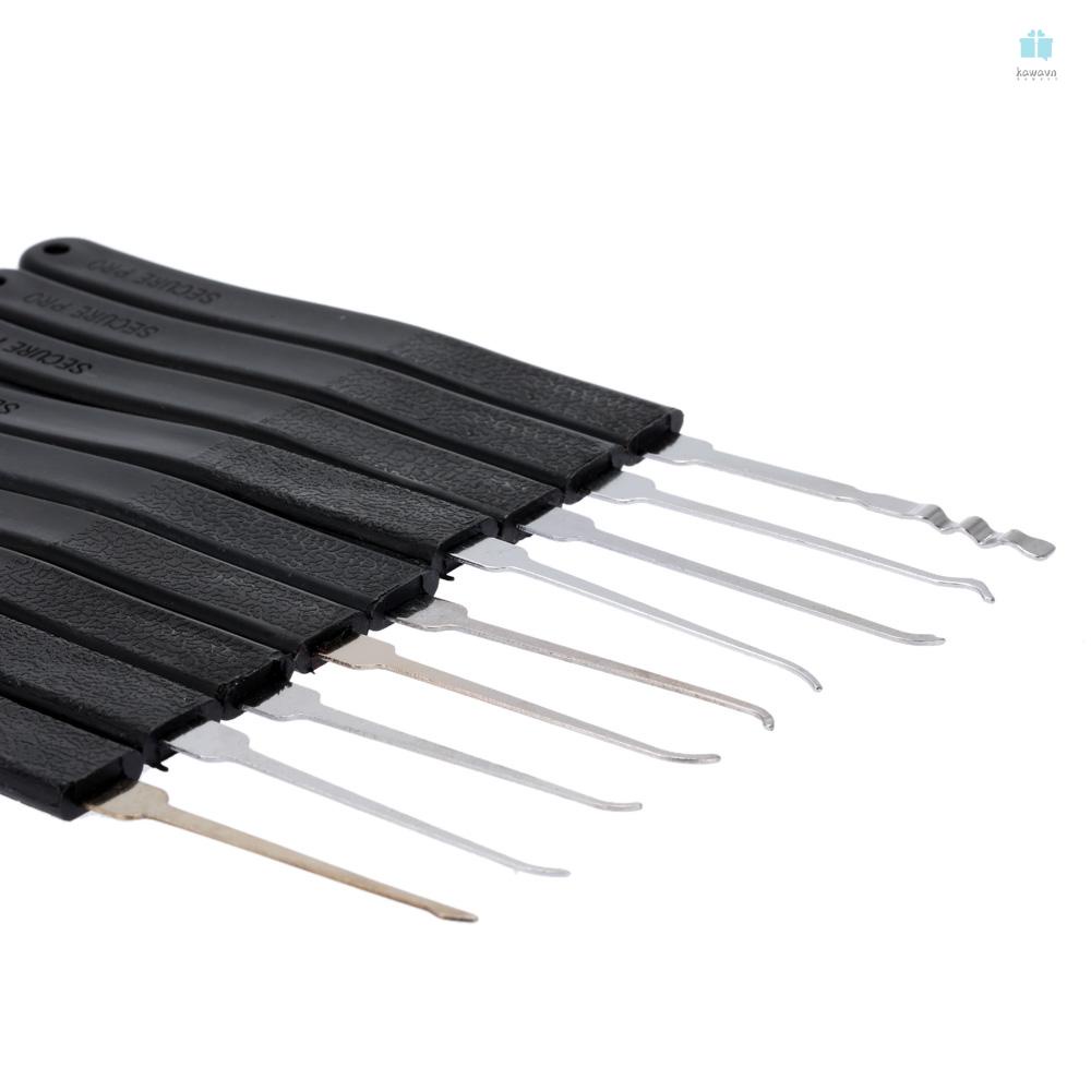 Unlock Doors with Precision using the 9pcs Door Lock Pick Quick Opener Tools Set