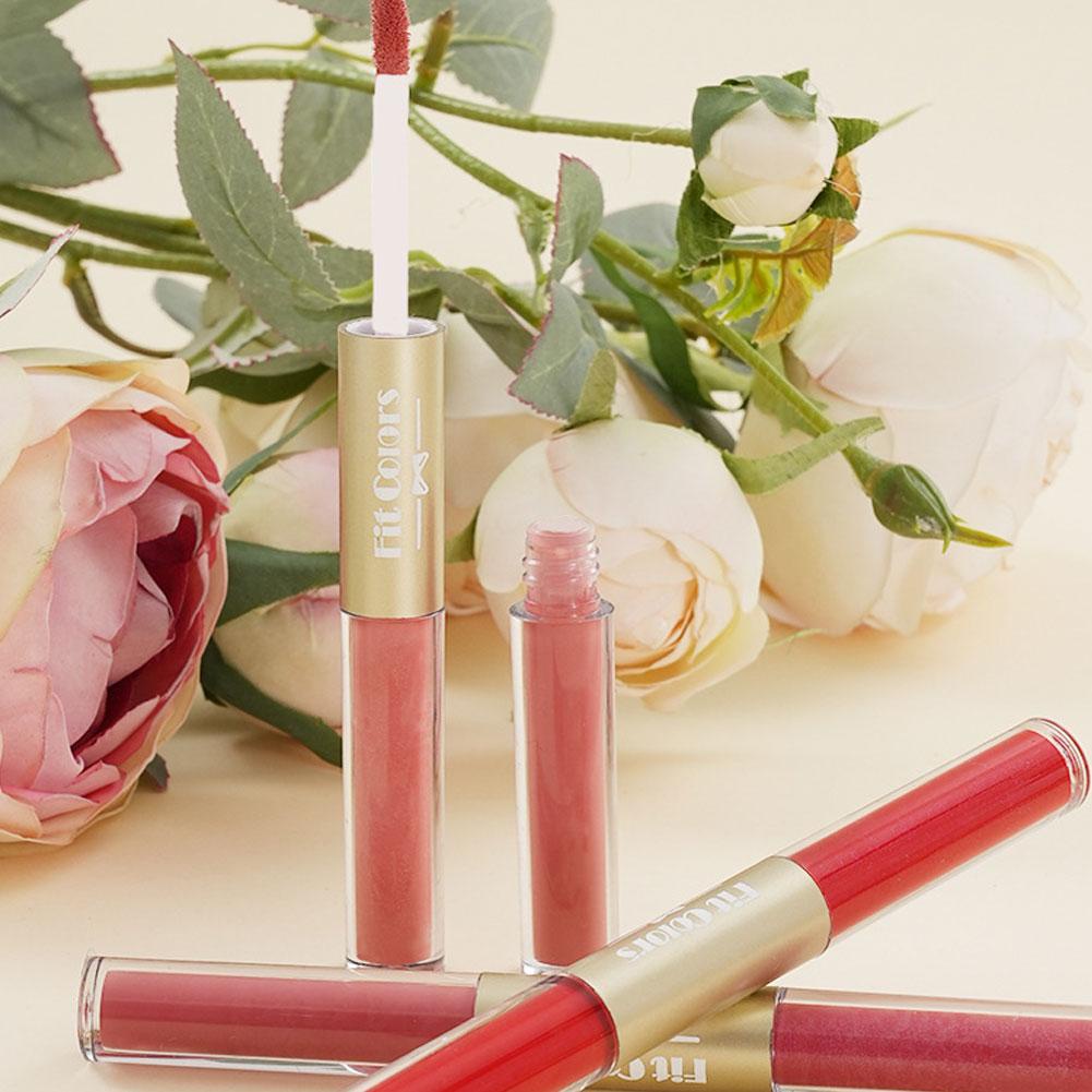 Son Môi Dạng Lỏng 2 Trong 1 Chống Nước Giữ Màu Tốt Bền Lâu Trôi