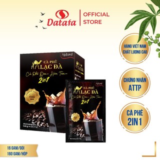 Cà Phê Đen Hòa Tan 2 in 1 Lạc Đà - Túi 10 Gói