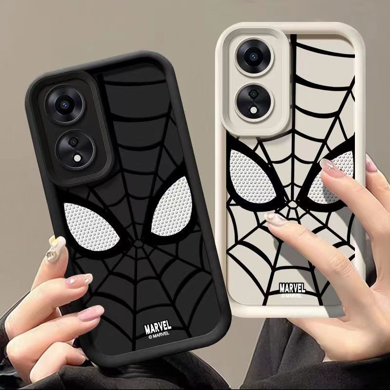Ôp Điện Thoại Dẻo Họa Tiết Spiderman Cho oppo a5s a12 f9 pro a3s a12e f11 a53 2020 a77 5g a78 5g a31 a74 5g a92 a52 Ốp