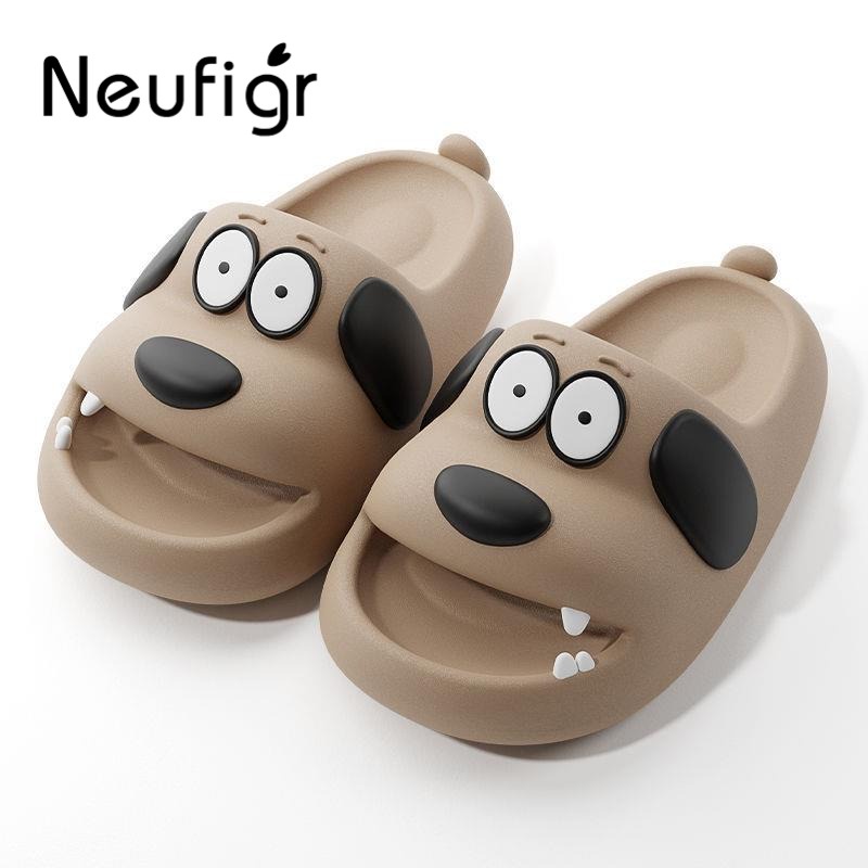 Dép Đi Trong Nhà Đế Dày Chống Trượt Thoải Mái In Hình Chó Pug Hoạt Hình Thời Trang Mùa Hè Cho Cặp Đôi