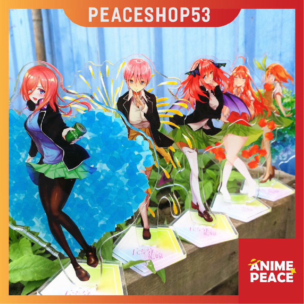 Mô hình standee Gotoubun No Hanayome Anime Nhà Có 5 Nàng Dâu SD17