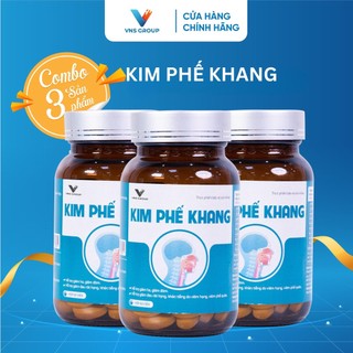 Combo 3 thực phẩm hỗ trợ bảo vệ sức khỏe Kim Phế Khang