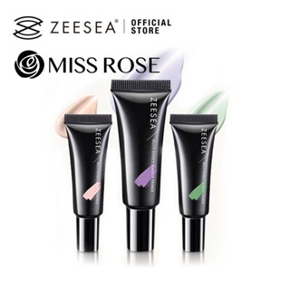 Kem lót trang điểm ZEESEA với SPF 50 PA++++ Kem nền trang điểm Blur Pore Color Corrector Kem dưỡng ẩm làm sáng da 3 màu 10g ღ COD