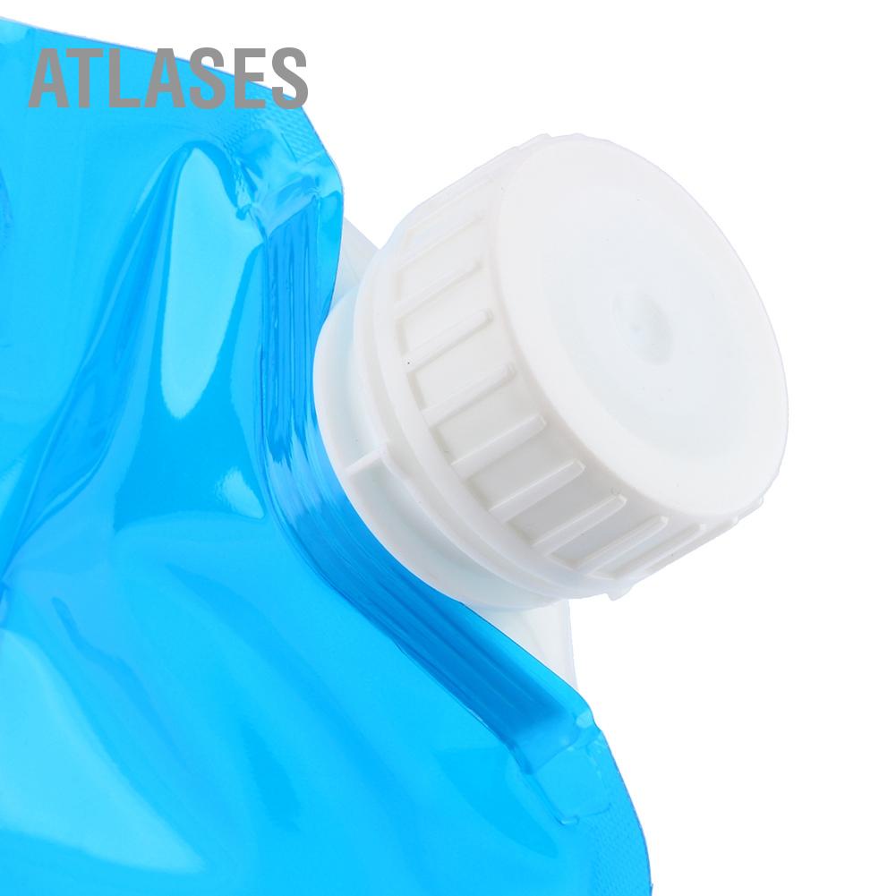 Atlases Túi đựng nước uống gấp 10L nâng cắm trại đi bộ đường dài dã ngoại