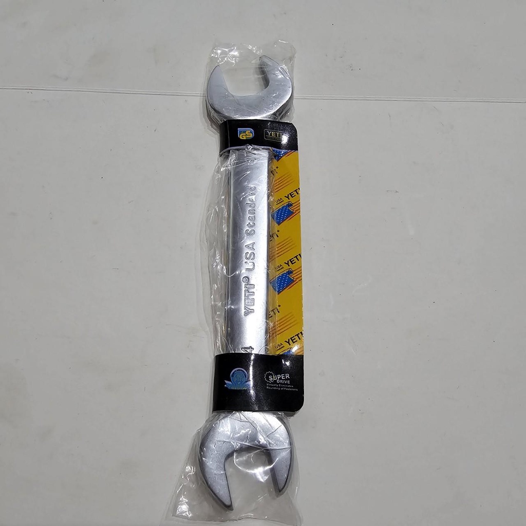 Combo 5cây.6cây.7cây. Cà lê 2 Đầu Miệng YETI. Làm từ hợp kim thép Chrome-Vanadium độ cứng cao
