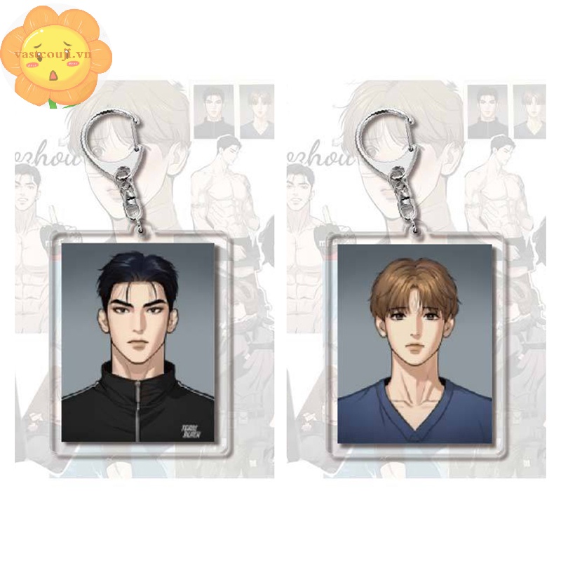 Vastji manwha jinx joo jaekyung Móc Chìa Khóa Bằng acrylic In Họa Tiết Hoạt Hình anime Dễ Thương Sáng Tạo Cho Nam Và Nữ vn