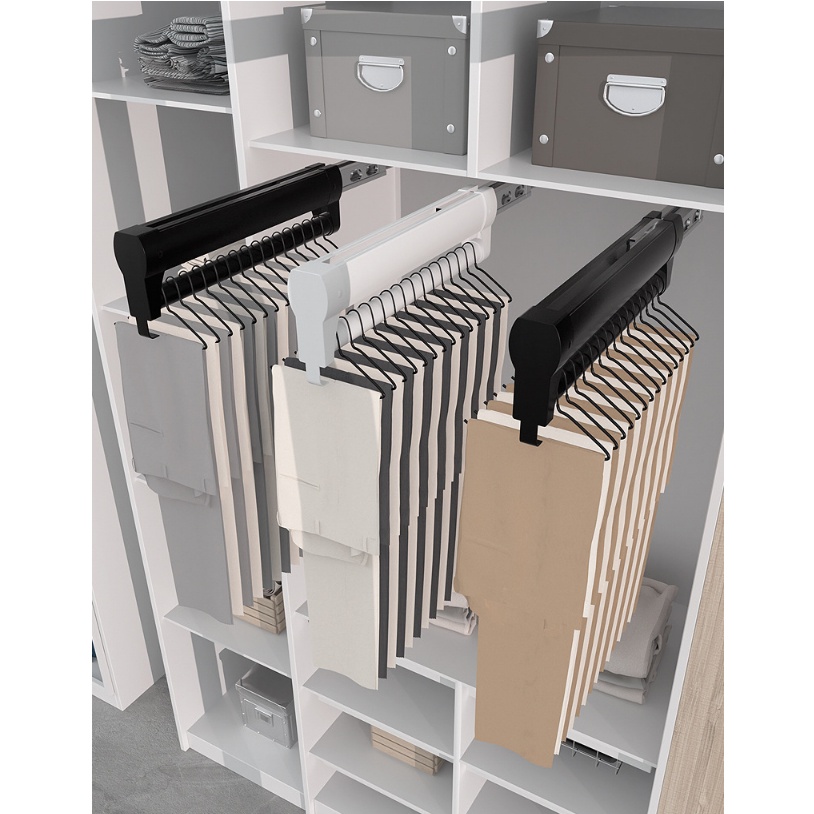 Giá Treo Quần Áo Âm Tủ Chịu Lực Tốt M-Space Trouser Rack