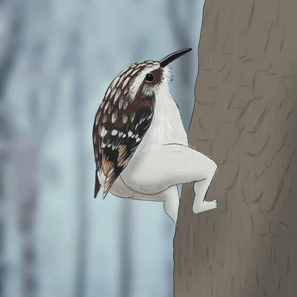 2024 Calendar Of Extremely Accurate Birds | Decorative Wall Monthly Calendars