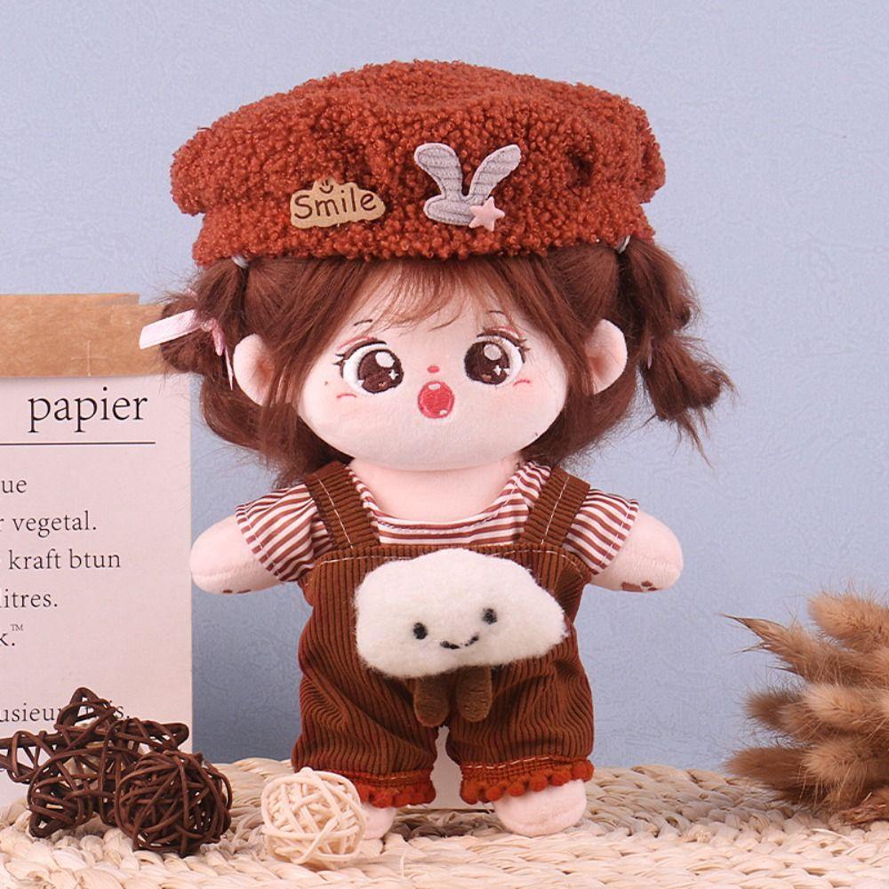 Áo cotton 20cm diy Che Phủ Đầu Trang Phục Mùa Đông Cho Búp Bê 20cm