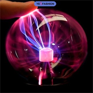 Đèn plasma hình quả cầu ma thuật 3inch sạc cổng usb trang trí giáng sinh / tiệc tùng / ngày lễ