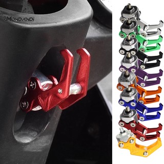 MONDANDI Móc Treo Mũ Bảo Hiểm Sức Chứa Lớn Tiết Kiệm Không Gian Lắp Đặt Đơn Giản Cho Xe Đạp Xe Máy