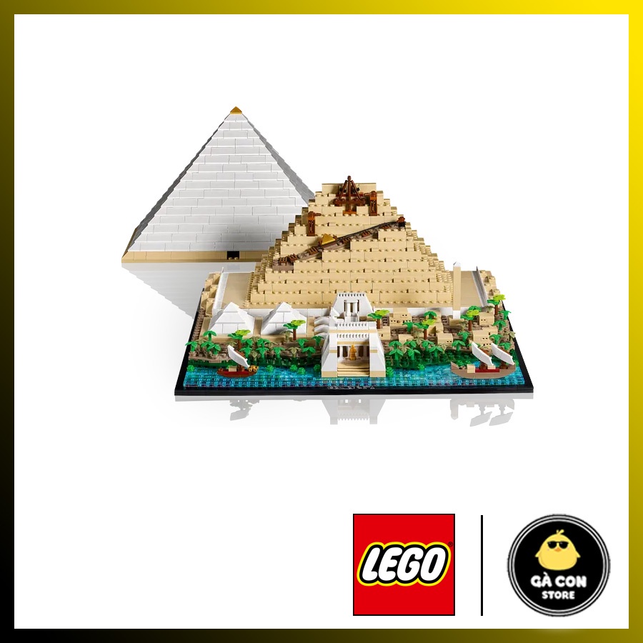 LEGO Architecture 21058 Great Pyramid of Giza Đại kim tự tháp Giza.