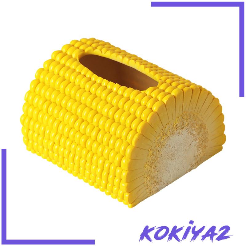 Hộp Đựng Khăn Giấy Hình Quả Bắp Ngộ Nghĩnh Dễ Thương Trang Trí Văn Phòng / Phòng Ngủ